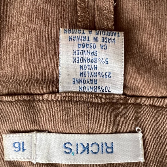 RICKI'S TAN SKIRT - SIZE 16 - Picture 5 of 8
